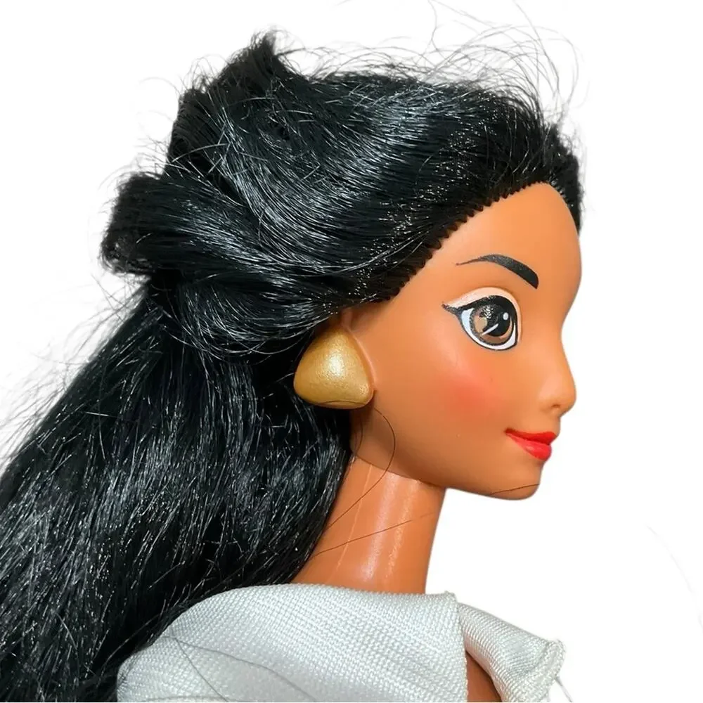 Disney Barbie Doll ESMERELDA Hunchback Notre Dame Gypsy Costume Gold.Earrings